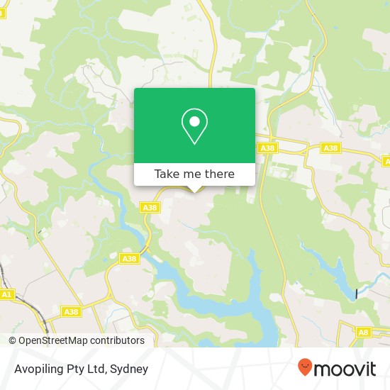 Avopiling Pty Ltd map