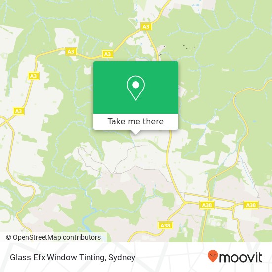 Glass Efx Window Tinting map