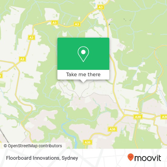 Floorboard Innovations map