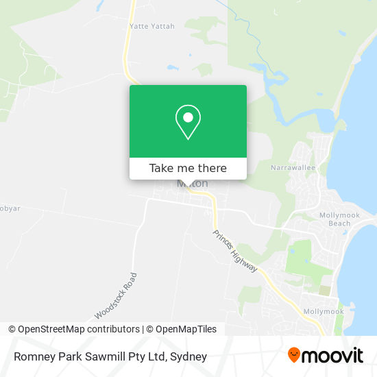 Mapa Romney Park Sawmill Pty Ltd