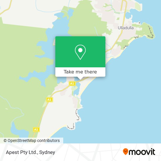 Apest Pty Ltd. map