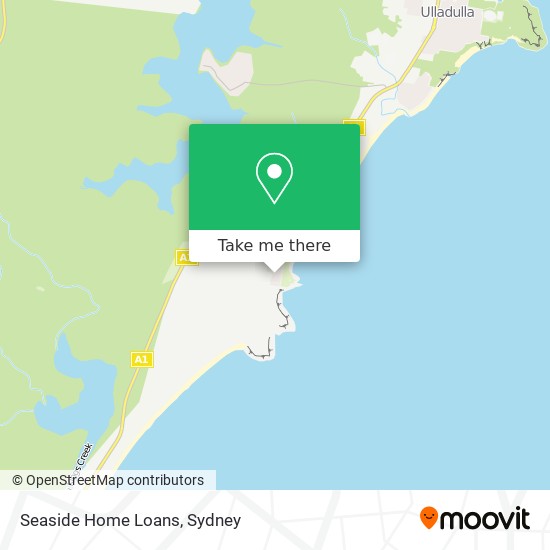 Seaside Home Loans map