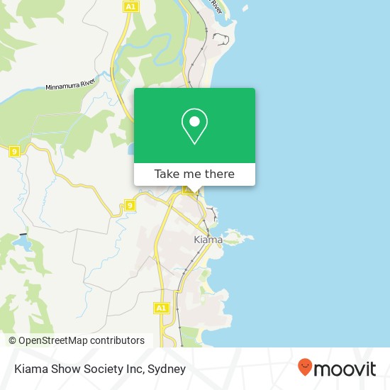 Kiama Show Society Inc map