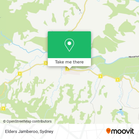 Elders Jamberoo map