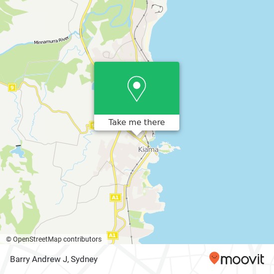 Barry Andrew J map