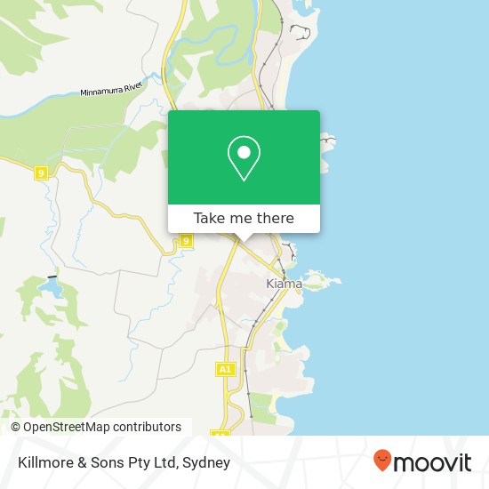 Killmore & Sons Pty Ltd map