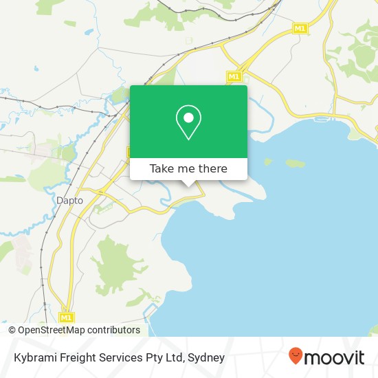 Kybrami Freight Services Pty Ltd map