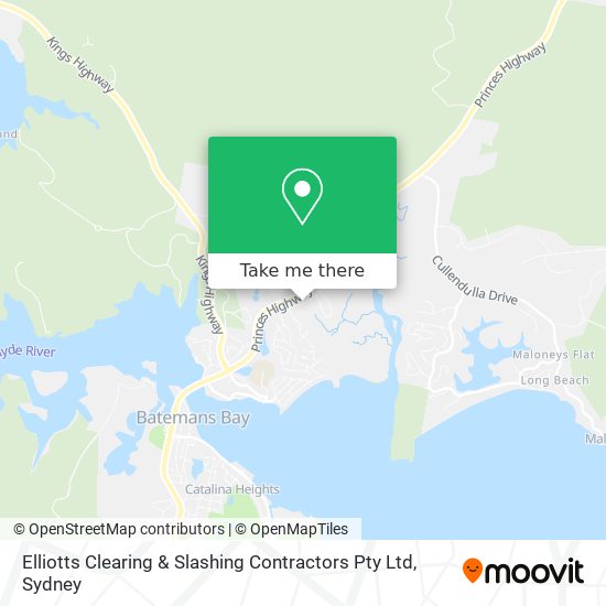 Elliotts Clearing & Slashing Contractors Pty Ltd map