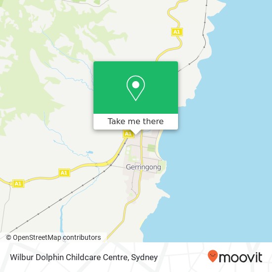 Mapa Wilbur Dolphin Childcare Centre