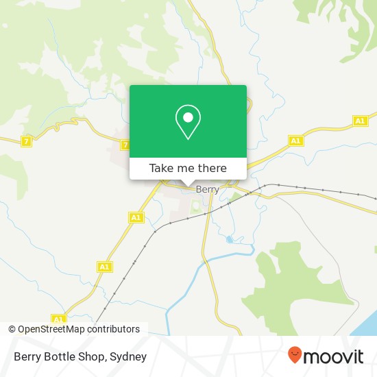 Berry Bottle Shop map