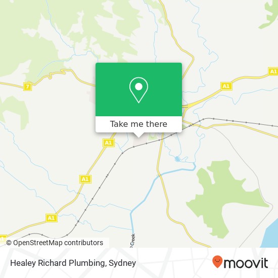 Healey Richard Plumbing map