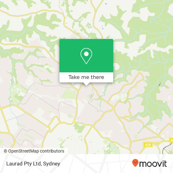 Laurad Pty Ltd map