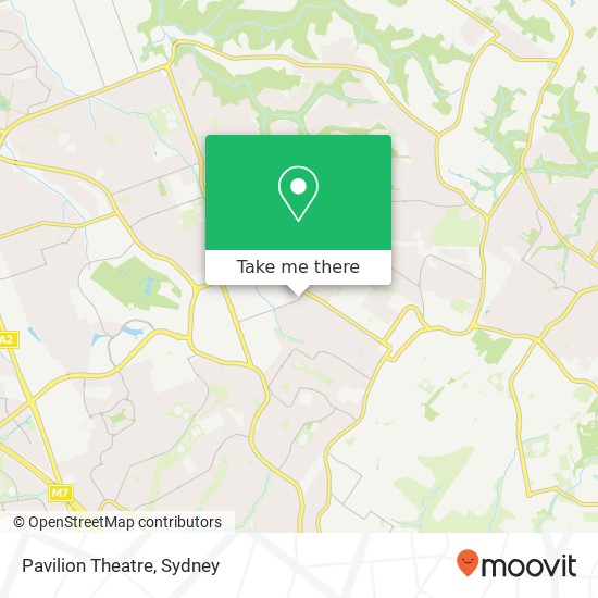 Pavilion Theatre map