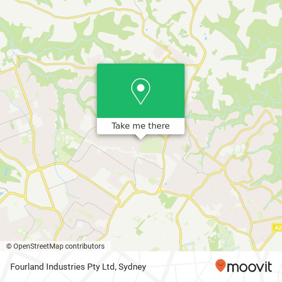 Fourland Industries Pty Ltd map