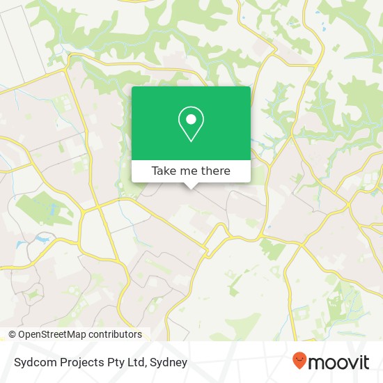 Sydcom Projects Pty Ltd map
