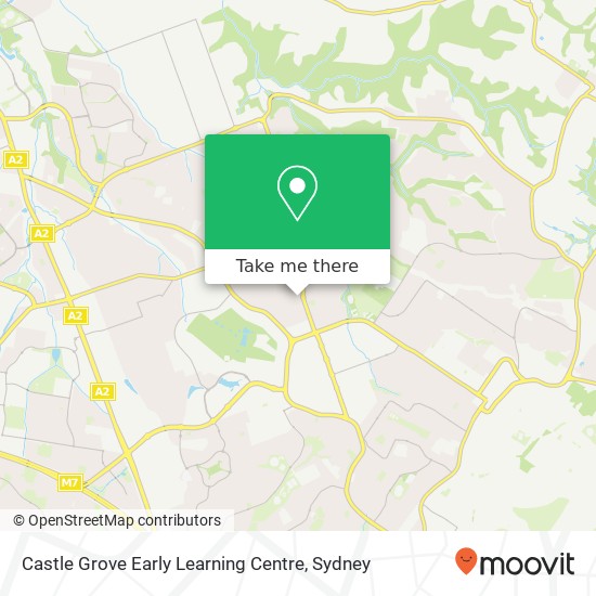 Castle Grove Early Learning Centre map