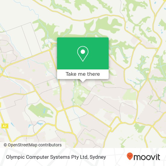 Olympic Computer Systems Pty Ltd map