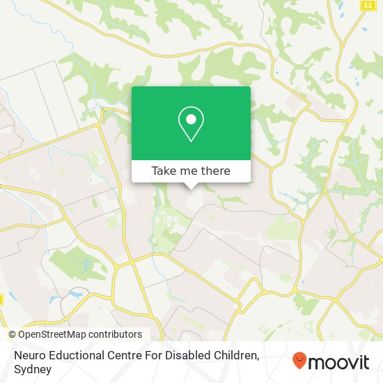 Neuro Eductional Centre For Disabled Children map