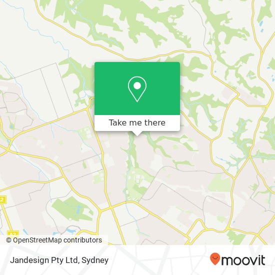 Jandesign Pty Ltd map