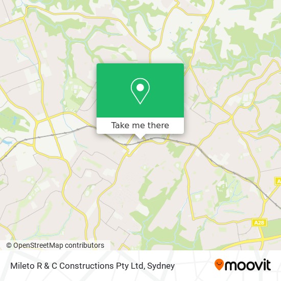 Mileto R & C Constructions Pty Ltd map
