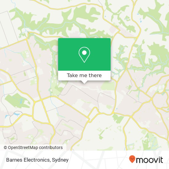 Barnes Electronics map