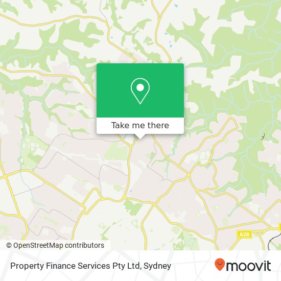 Property Finance Services Pty Ltd map