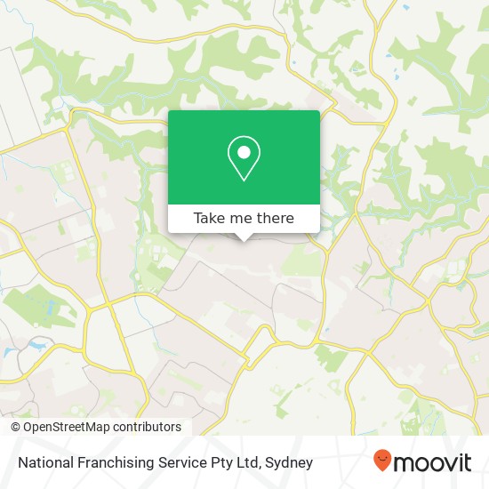 National Franchising Service Pty Ltd map