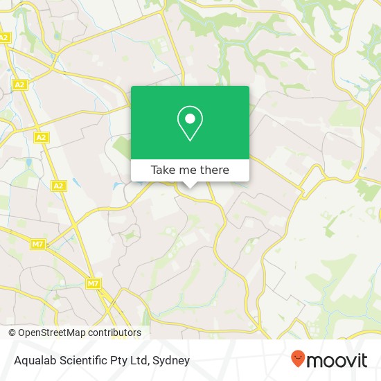 Aqualab Scientific Pty Ltd map