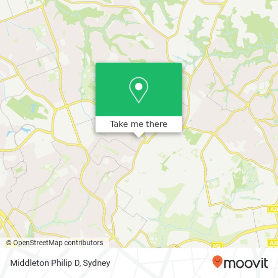 Middleton Philip D map