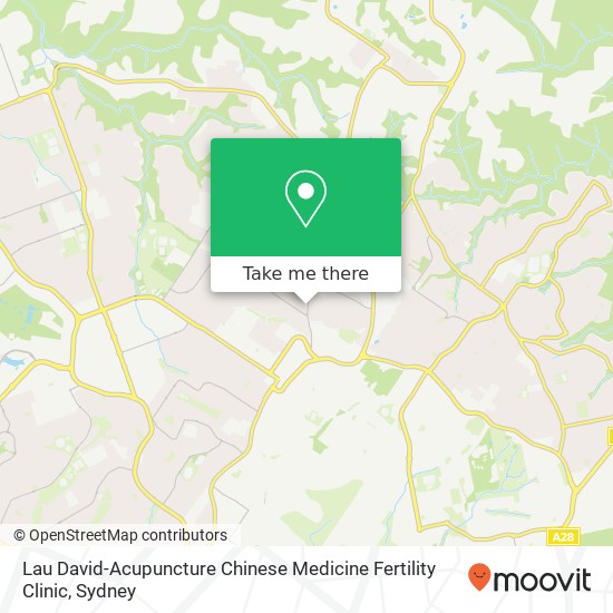 Lau David-Acupuncture Chinese Medicine Fertility Clinic map