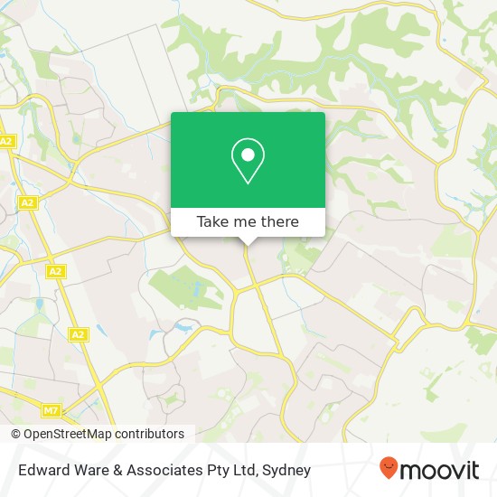 Edward Ware & Associates Pty Ltd map