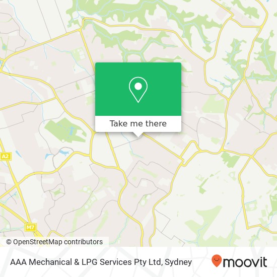 AAA Mechanical & LPG Services Pty Ltd map