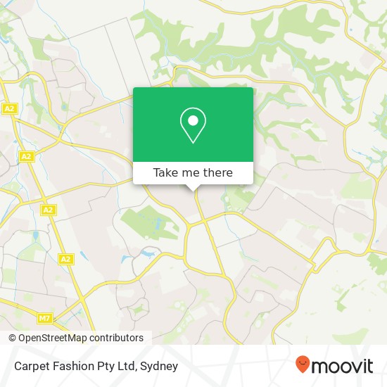 Carpet Fashion Pty Ltd map