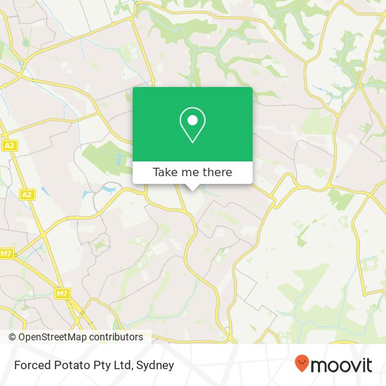 Forced Potato Pty Ltd map