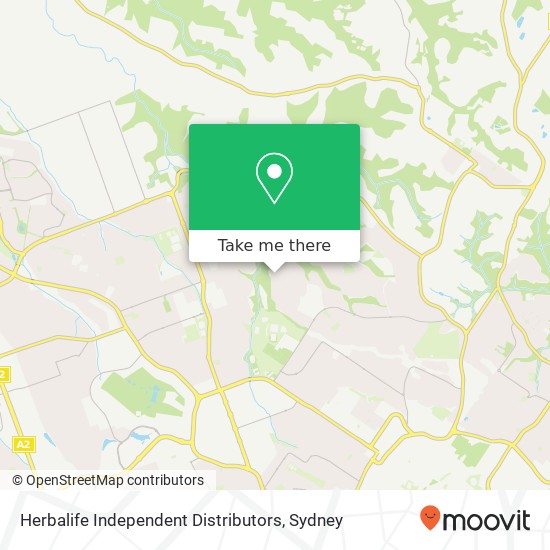 Herbalife Independent Distributors map