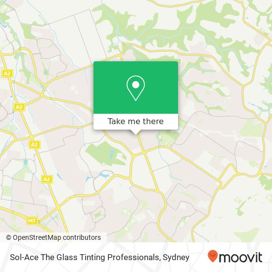 Sol-Ace The Glass Tinting Professionals map