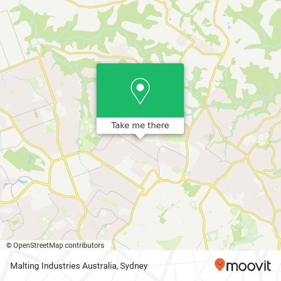 Malting Industries Australia map