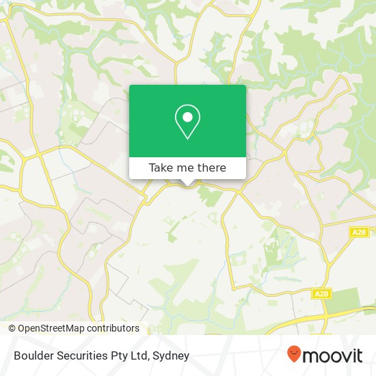 Boulder Securities Pty Ltd map