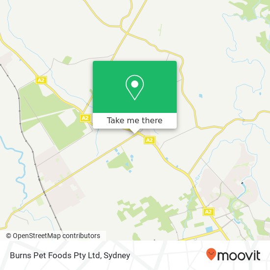 Mapa Burns Pet Foods Pty Ltd