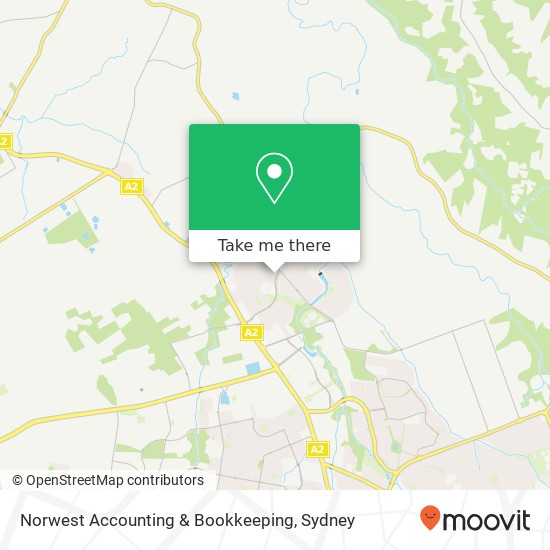 Mapa Norwest Accounting & Bookkeeping