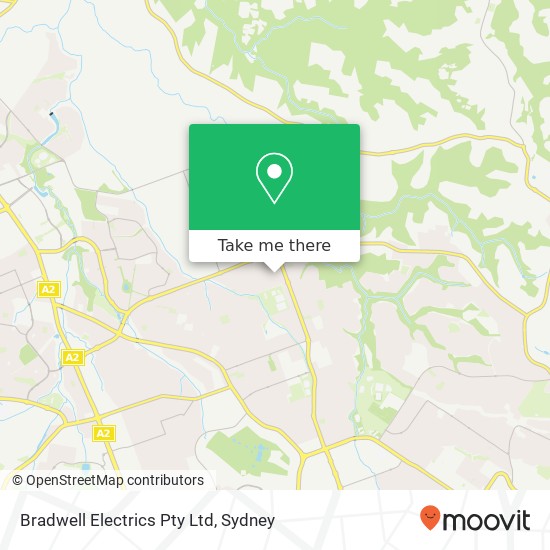 Bradwell Electrics Pty Ltd map