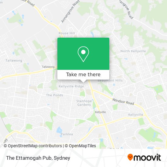 The Ettamogah Pub map