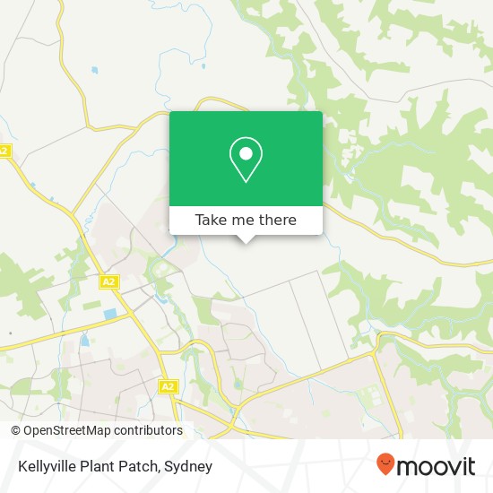 Kellyville Plant Patch map