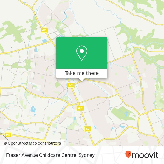 Fraser Avenue Childcare Centre map