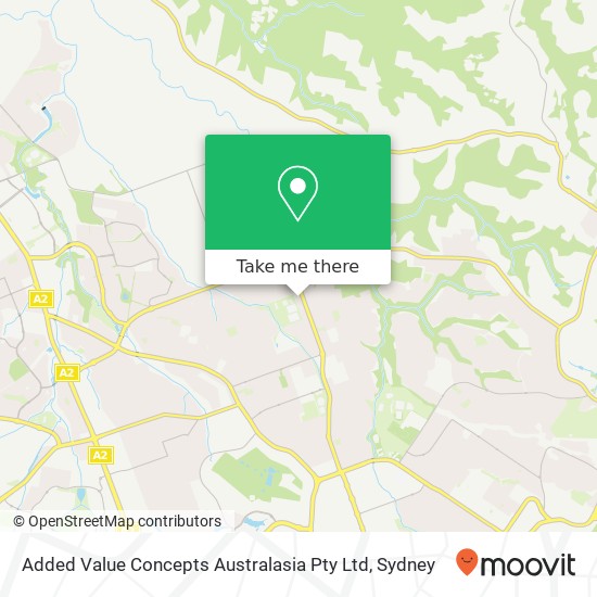 Added Value Concepts Australasia Pty Ltd map