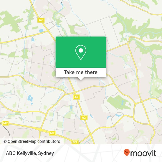 ABC Kellyville map