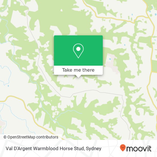 Mapa Val D'Argent Warmblood Horse Stud