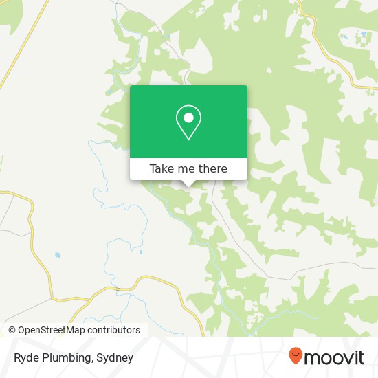 Ryde Plumbing map