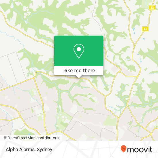 Mapa Alpha Alarms