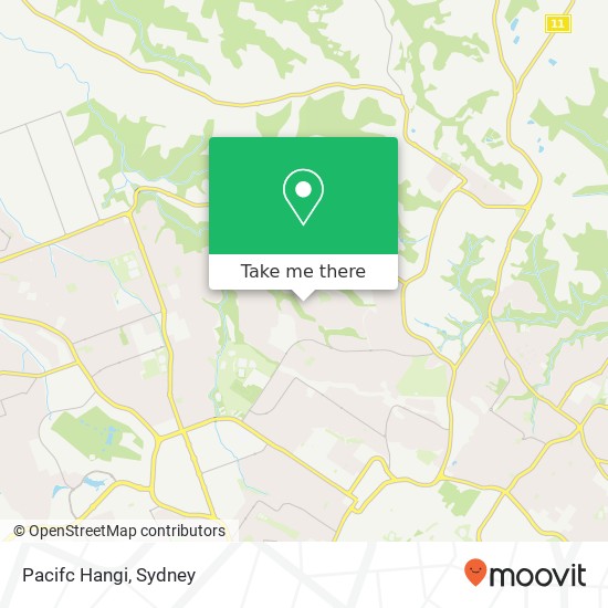 Pacifc Hangi map